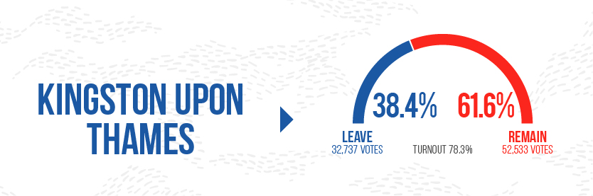 Brexit leave Graphics - Kingston Upon Thames